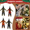 thumbnail image 2 of Firefighter Ornament Christmas Tree Car Rearview Mirror n.1 Hanging Acrylic R1N2, 2 of 9
