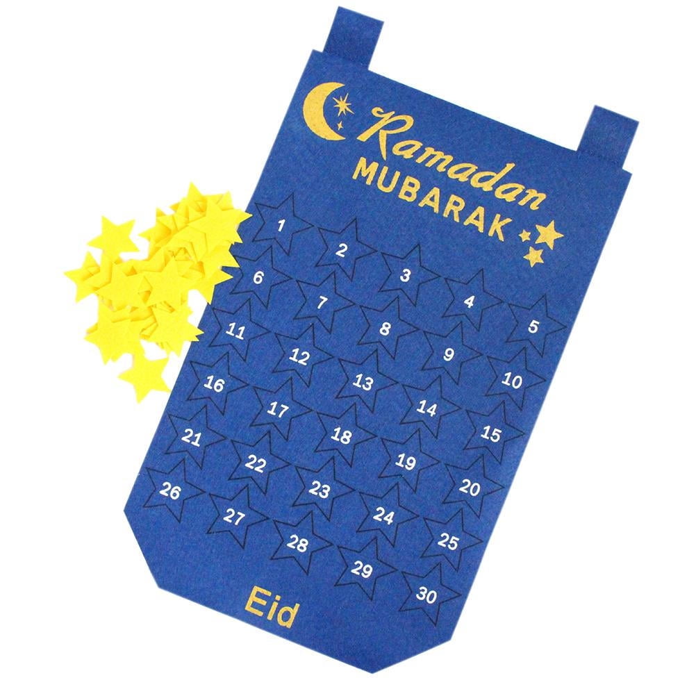 Ramadan Calendar Eid Mubarak Hanging Countdown Calendar Advent Calendar