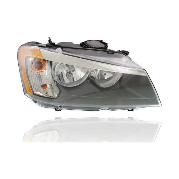 Headlight Assembly - Compatible/Replacement for '11-14 BMW X3 - Halogen - Right Hand - Passenger - 63117222026 - CAPA