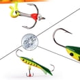 thumbnail image 5 of Sougayilang Winter Fishing Hard Lures Treble Hooks - Ice Fishing Lures Kit, 5 of 7