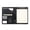 8 Calculator Black, variant on Ywmsfl PU Conference Folder with Clipboard Multiple Pocket Card Pocket Pen Slot Clipboard Business Document File Folder