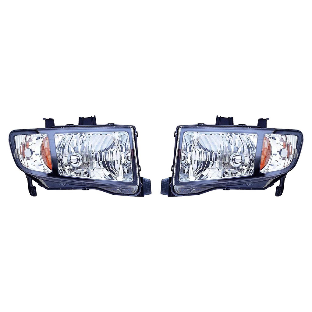 For Honda RidgeLine 20062008 Headlight Assembly Unit Pair Driver and