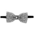 thumbnail image 3 of Men Bow Tie Rhinestone Bowtie Bridegroom Bow Tie Wedding Bow Tie Party Bow Tie, 3 of 4