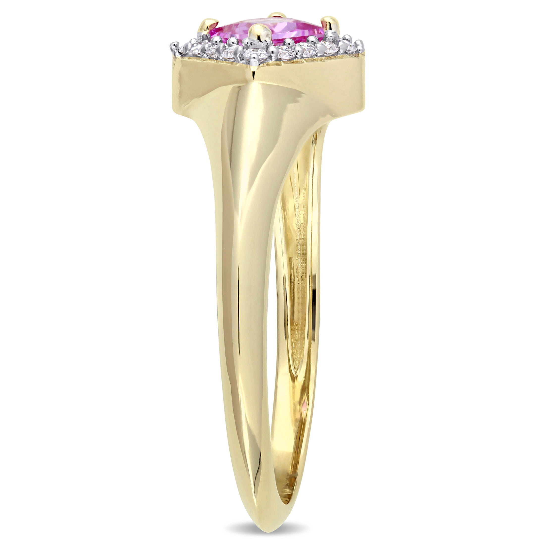 Everly Women's Sapphire 14k Yellow Gold Ring