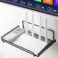 thumbnail image 2 of Rack TV Monitor Organizer Screen Top Storage Shelf Holder Practical Home Storage, 2 of 11