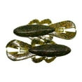 thumbnail image 3 of (2 pack) Googan Bandito Bug 4 Inch Watermelon Red Flake Soft Lure 7 Pack, 3 of 3