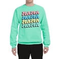 thumbnail image 2 of Wild Bobby Mama Mama Mama Unisex Crewneck Sweatshirt, 2 of 6
