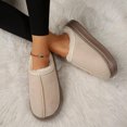 thumbnail image 4 of Cozy Women’s Memory Foam Slippers with Plush Lining and Thick Soles - Perfect for Winter Indoor Wear, 4 of 10