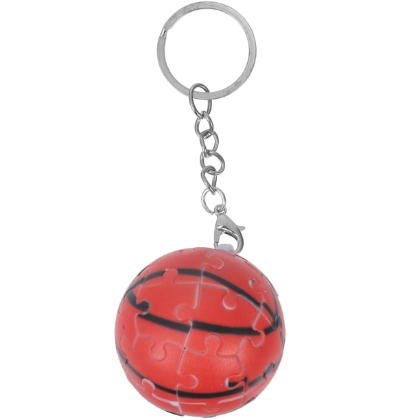 KAKOWELY Llavero deportivo, regalo, divertido rompecabezas, pelota deportiva, llavero con colgante de pelota desmontable.