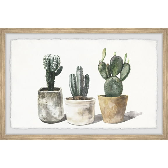 Marmont Hill Rounded Trio II Framed Wall Art