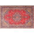 thumbnail image 1 of Ahgly Company Machine Washable Indoor Rectangle Traditional Light Copper Gold Area Rugs, 8' x 12', 1 of 7