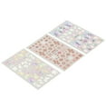 thumbnail image 2 of Embossed Nail Sticker, 3 Sheet 5D Nail Sticker  For Nail Salon For Girls, 2 of 8