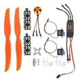 thumbnail image 2 of Motor sin escobillas A2212 1000KV BRILLAR 40A ESC SG90 9G Micro Servo 1060 Hélice para avión RC, 2 of 10