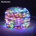 thumbnail image 3 of 100M 200M LED String Lights Silver Wire Fairy Lights Christmas Garland For Outdoor Home New Year Tree Wedding Party Decoration, 3 of 5