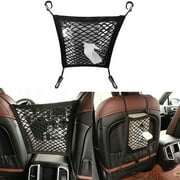 Car Trunk Storage Cargo Luggage Elastic Mesh Net Bag Back Seat Holder Pocket Storage Bag -Black