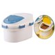thumbnail image 4 of Contenedor de almacenamiento de comida para mascotas, gatos y perros, resistente a la humedad, con apertura manual Azul S, 4 of 9