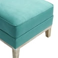 thumbnail image 3 of Picket House Furnishings Aster Ottoman in Teal, 3 of 3