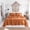 Caramel, variant on Luxurious Pure French Linen Sheets set 1 Fitted Sheet 1 Flat Sheet 2 Pillowcases - Queen Size Natural