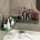thumbnail image 1 of ¡Corre y Ahorra!, Estante de almacenamiento para baño, transparente, sin perforaciones, para inodoro, estante de almacenamiento giratorio para pared Akmoler, 1 of 8