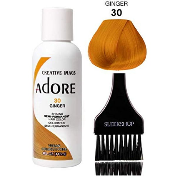 ADORE Creative Image Shining SEMI-PERMANENT Hair Color (w/ brush) No  Ammonia - 76 Copper Brown 