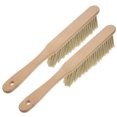 thumbnail image 6 of REACHISE 2pcs Wooden Dust Brush Handheld Small Broom Bench Sofa Cleaning Brush Bed Duster Brush, 6 of 8