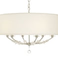 thumbnail image 2 of 8006-PN Crystorama Lighting Mirage - Six Light Chandelier     -Traditional Installation, 2 of 8