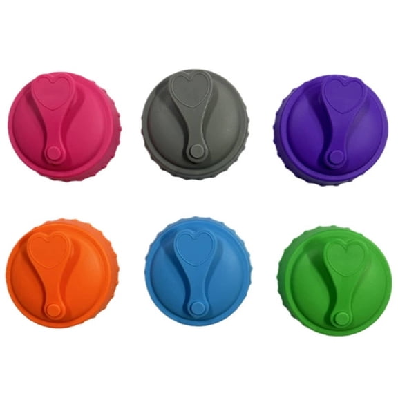 ACDANC 2026 New Can Covers Silica Gel Soda Can Lids Can Lid Well Sealed for Soda Juice Beer Can Covers for Soda