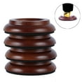 4pcs Small Foot Pad /3pcs Large Foot Pad Solid Wood Vertical Grand