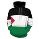 thumbnail image 3 of Sudadera con capucha deportiva con la bandera de la nación de Haití para hombre y mujer, sudadera holgada informal con estampado 3D de moda para primavera y otoño e invierno, 3 of 5