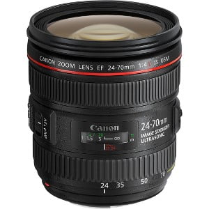 Canon EF 24-70mm f/4L IS USM Standard Zoom Lens for Canon EOS (Best Standard Zoom Lens For Canon)