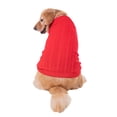 thumbnail image 3 of destyer Vêtements pour Chiens Polyester Animaux de Compagnie Fournitures Chiens Gilet Chiot Chemise Rayé Différentes Tailles Chiots Robe Quatre Saisons Accessoires pour Animaux de Compagnie Rouge XXL, 3 of 6