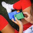 thumbnail image 5 of Correas para espinilleras de fútbol, bandas de silicona para piernas, correas fijas para espinilleras antideslizantes, protección de tobillo para patear balones de fútbol, 5 of 5