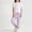 White, variant on ITSAME Girls Outfit Set, Cotton Crewneck T-Shirt and Tapered Pants Summer Casual Clothes 2-Piece Yellow Size 10