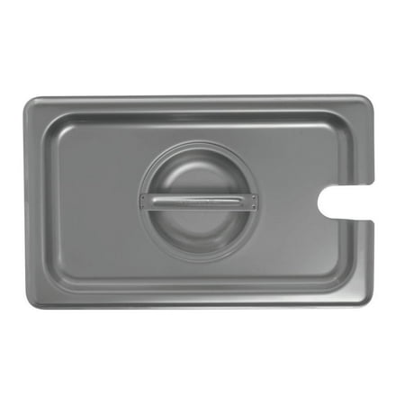 

HUBERT® 1/4 Size Slotted Steam Table Pan Cover 24 Gauge Stainless Steel