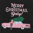 thumbnail image 2 of Elvis Merry Christmas Baby Youth Long Sleeve T Shirt, Black, Medium, 2 of 3