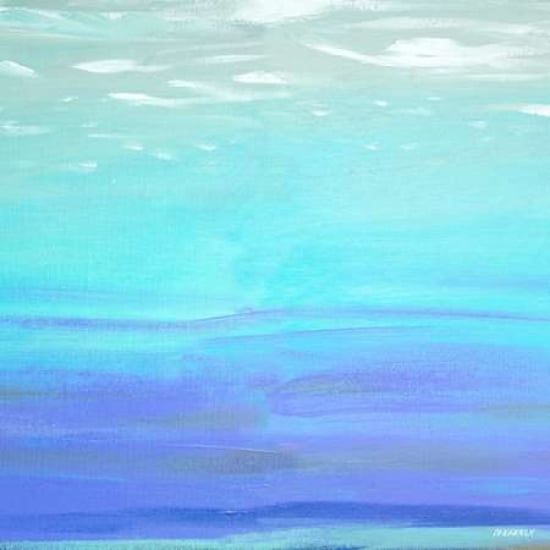 Aquatic Abstract Canvas Art - Dan Meneely(24X24)