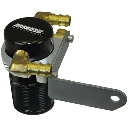 Moroso Air/Oil Separator Dodge Challenger w/Shaker Hood