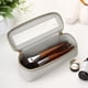 thumbnail image 2 of Bolsa para brochas de maquillaje Aveniee, transparente y delgado, gris, 2 of 8