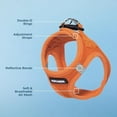 thumbnail image 3 of Voyager Step-in Air Dog Harness - All Weather Mesh Step in Vest Harness for Small and Medium Dogs and Cats by Best Pet Supplies - Harness (Orange), L (Chest: 18-20.5"), 3 of 5