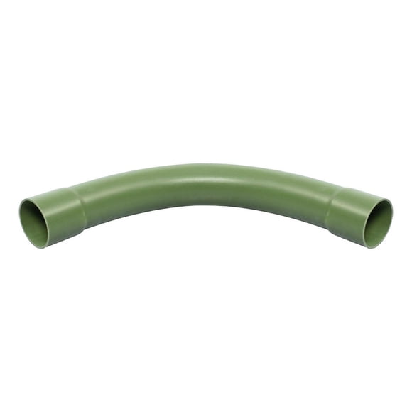 Curva Conduit 90 Amanco Pvc Verde 25Mm