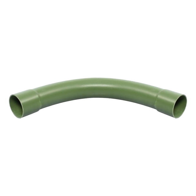 Curva Conduit 90 Amanco Pvc Verde 25Mm