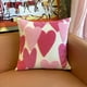 thumbnail image 4 of Funda de cojín decorativa con bordado de corazón | Funda de almohada decorativa para sofá cama | Decoración navideña para sala de estar y dormitorio, 4 of 8
