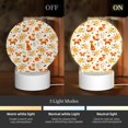thumbnail image 2 of Honeii Flower Fox Print Acrylic LED Night Lamp,Round Touch-Control Night Light with 3 Lighting Modes,for Bedrooms, Living Rooms, and Gifting, 2 of 3