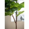 A & B Home Fiddle Leaf Artificial Fig Tree