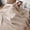 Khaki, variant on Premium Bamboo-Cotton Waffle Weave Blanket,Pre-Washed Lightweight Breathable Throw Blanket, All Season Use for Couch Sofa Bed(Pink,Twin)