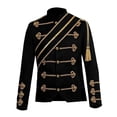 thumbnail image 2 of Jackets for Men, Royal Court Prince Costume Breasted Suit Gild Blazer Jacket Nightclub Bar Dress, 2 of 5
