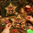 thumbnail image 3 of Clearance! DIY Sparkling Christmas Star Tree Topper, Christmas Pearl Art Kits for Adults, Pearl Diamond Art Diy Kits DIY (Reindeer), 3 of 6
