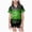 Green, variant on Halloween Girls Pajamas Silk Satin Pajama Set Short Sleeve Button down Sleepwear Soft Cute Pjs with Ruffle Shorts Kids 2 Piece Loungewear(Khaki,10-11Years)