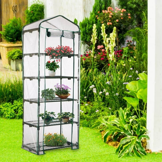 VONKY Mini Serre Transparente Étanche en Plastique Jardinage pour
