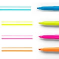thumbnail image 4 of Sharpie Pocket Highlighters, Chisel Tip, Fluorescent Yellow, 4 + 2 Bonus Pack, 4 of 6